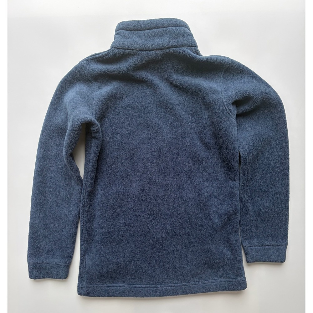 Columbia Kids Steens Navy Blue Full Zip Fleece Jacket Size Medium 10-12 - Picture 5 of 7